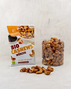Noix de cajou épicées Bio, 50 g