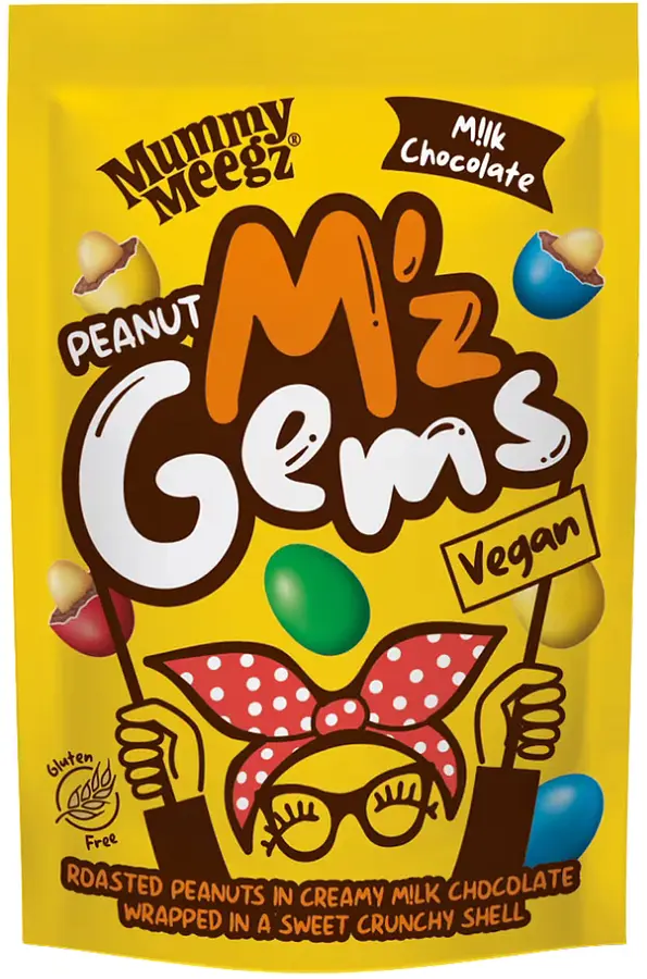 Mummy Meegz Vegan M’z Gems Peanut