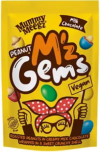 Mummy Meegz Vegan M’z Gems Peanut, 80 g