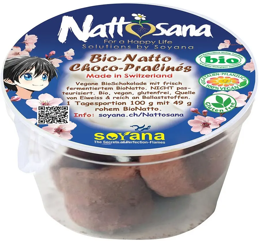 Pralinés Soyana Natto-Choco Bio