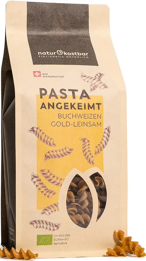 Sprouted Buckwheat & Golden Flaxseed Pasta Organic