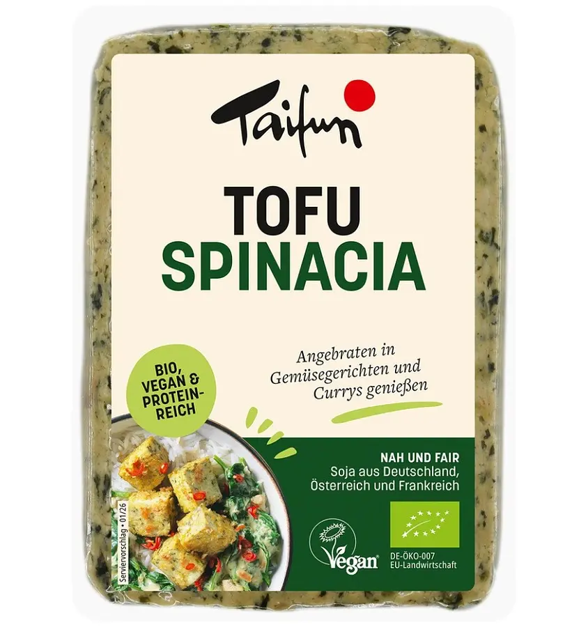 Tofu Spinach Organic