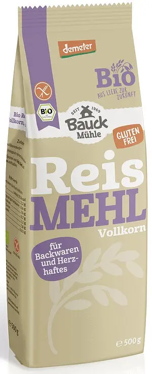 Flour Rice gluten free Demeter