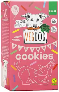 VEGDOG Birthday Cookies Limited Edition, 400 g