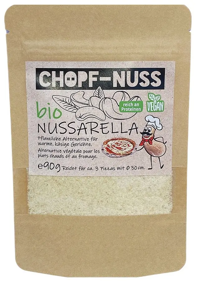 Nussarella Vegane Alternative zu Käse Chopf-Nuss Bio