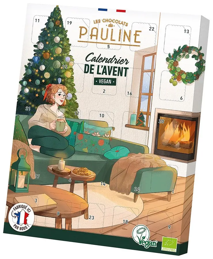 Calendrier de l'avent Pauline bio