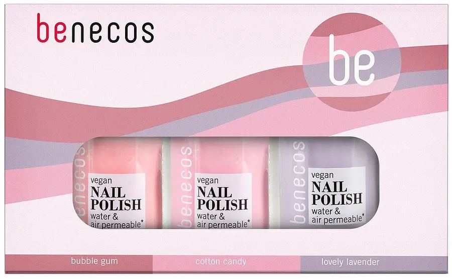 Gift Set Nail Polish: Pretty in Pastel Organic, Set of 3