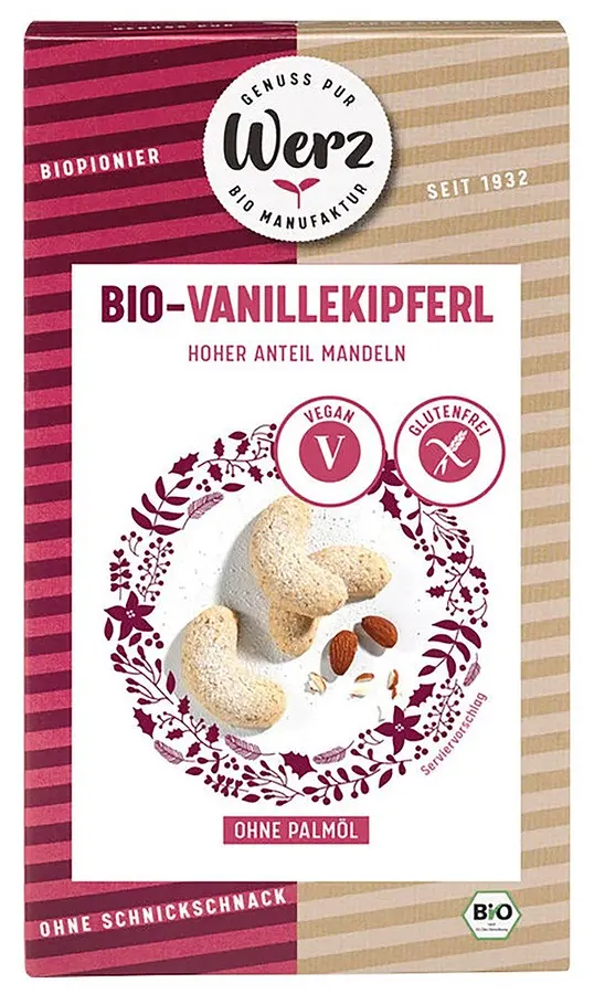Vanillekipferl Glutenfrei Bio