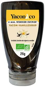 Yacon Vanillesirup Squeezer Bio, 215 g