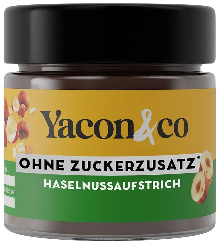 Yacon Haselnussaufstrich Bio