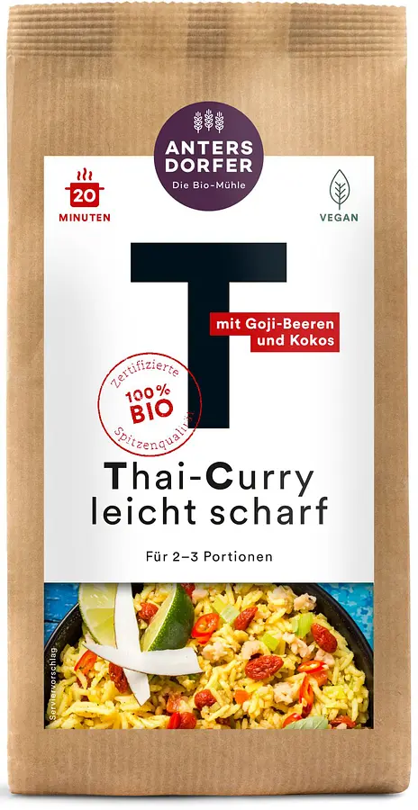 Thai Curry leicht scharf Bio