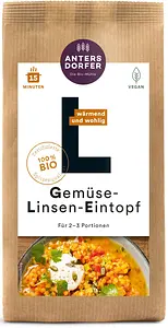 Gemüse Linsen Eintopf Bio, 150 g
