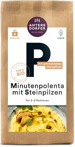 Minutenpolenta mit Steinpilzen Bio, 150 g