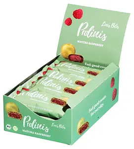 Pralinis Lini's Bites Matcha Framboise Bio, 46 g