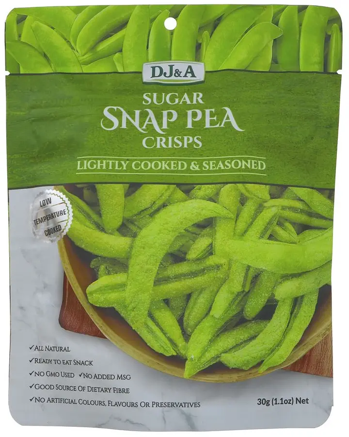 DJ&A Sugar Snap Pea Crisps