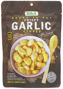 DJ&A Crispy Garlic Cloves, 45 g