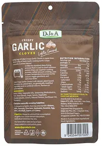 DJ&A Crispy Garlic Cloves, 45 g