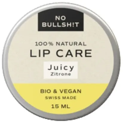 Lippenbalsam Lip Care Juicy No Bullsh!t #plastikfrei