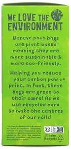 Benevo Biodegradable Dog Poop Bags, 120 bags, 120 bag