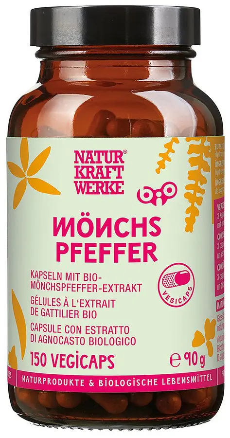 Extrait de Gattilier Vegicaps Bio, 150 Capsules