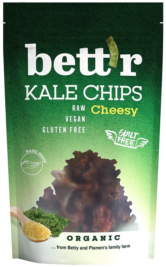 Kale Chips Cheesy Glutenfrei Bio