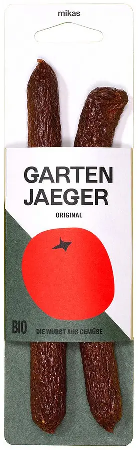 Gartenjäger Dry Sausage Original Vegan Organic