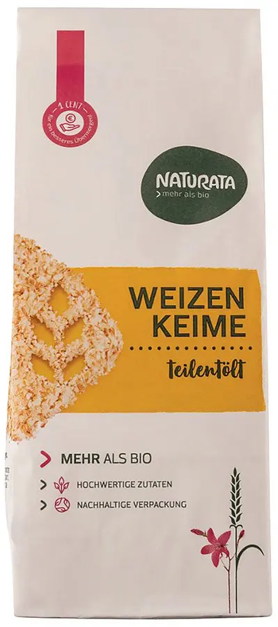 Weizenkeime teilentölt Bio