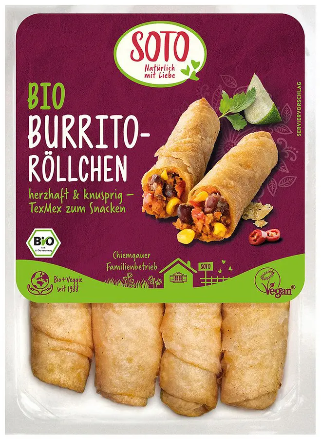 Burrito Röllchen TexMex Bio