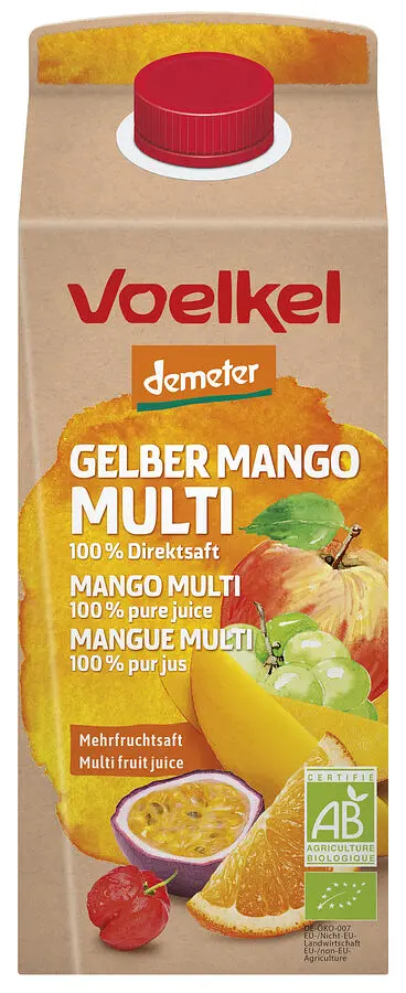 Yellow Mango Multi 100% Direct Juice Demeter