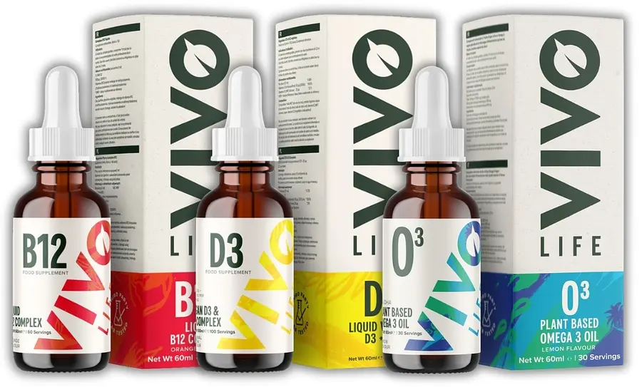 Vitamin Essentials Bundle (B12 + D3&K2 + Omega‑3)