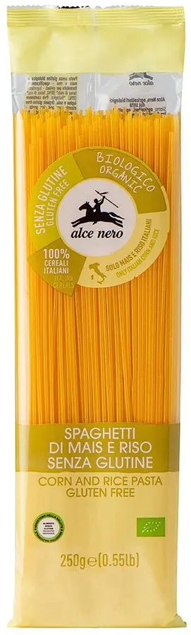 Pasta Spaghetti Corn Rice Gluten-Free Organic