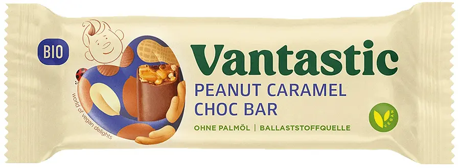 Peanut Caramel Choc Bar Organic