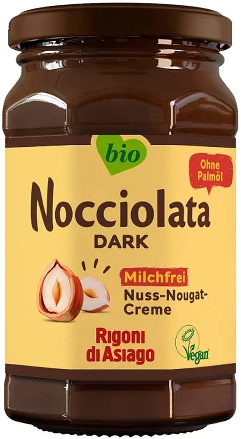 Nocciolata Dark sans lait Bio