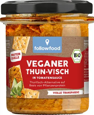 Vegan Alternative to Tuna in Tomato Sauce Organic