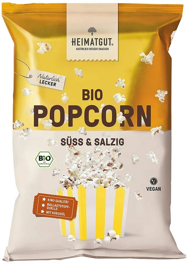 Popcorn Süss & Salzig Bio
