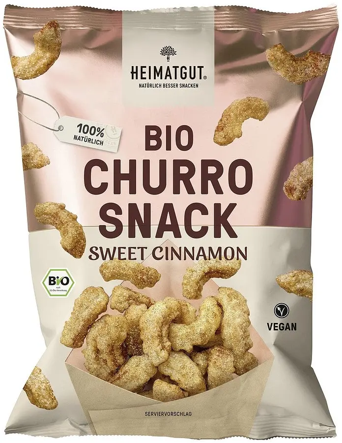 Churro Snack Sweet Cinnamon Bio