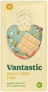 White Crisp Choc Organic, 90 g