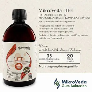 MikroVeda Enzymferment LIFE Bio, 0.5 l