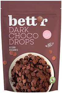 Dark Choco Drops Organic, 200 g