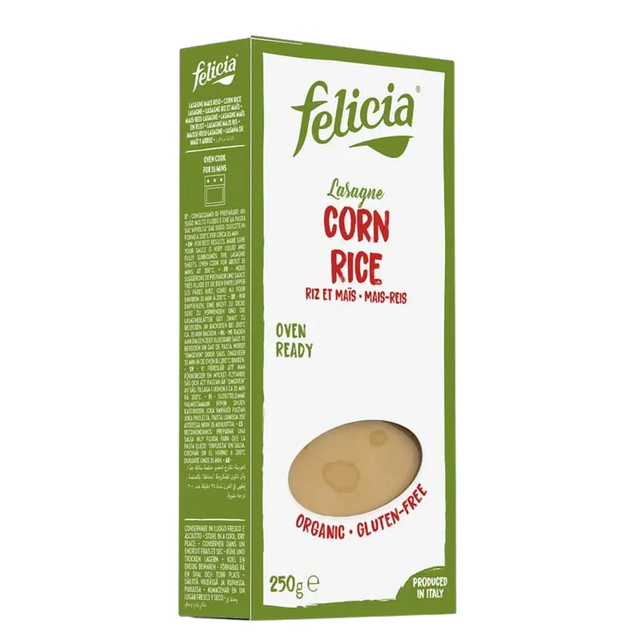 Glutenfrei Lasagne Mais-Reis Bio