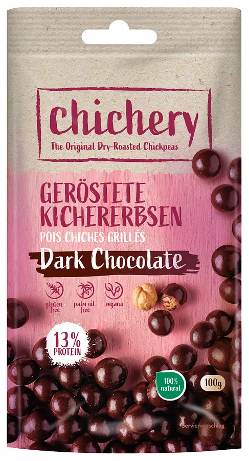 Geröstete Kichererbsen Dark Chocolate