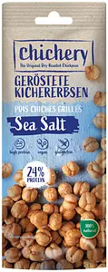 Geröstete Kichererbsen Meersalz, 35 g