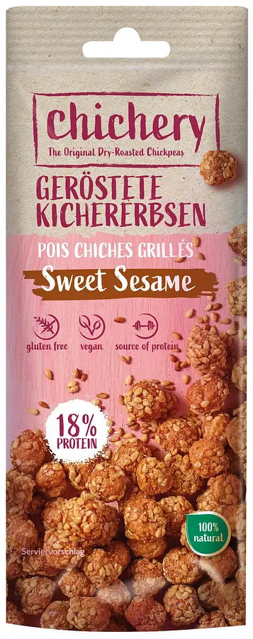 Geröstete Kichererbsen Sweet Sesame
