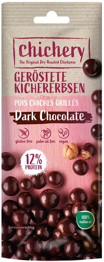 Geröstete Kichererbsen Dark Chocolate