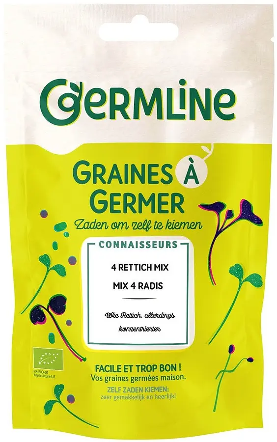 Sprouted Seeds Mix 4 Radish Organic