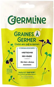 Graines à germer Mix 4 Radis Bio, 100 g