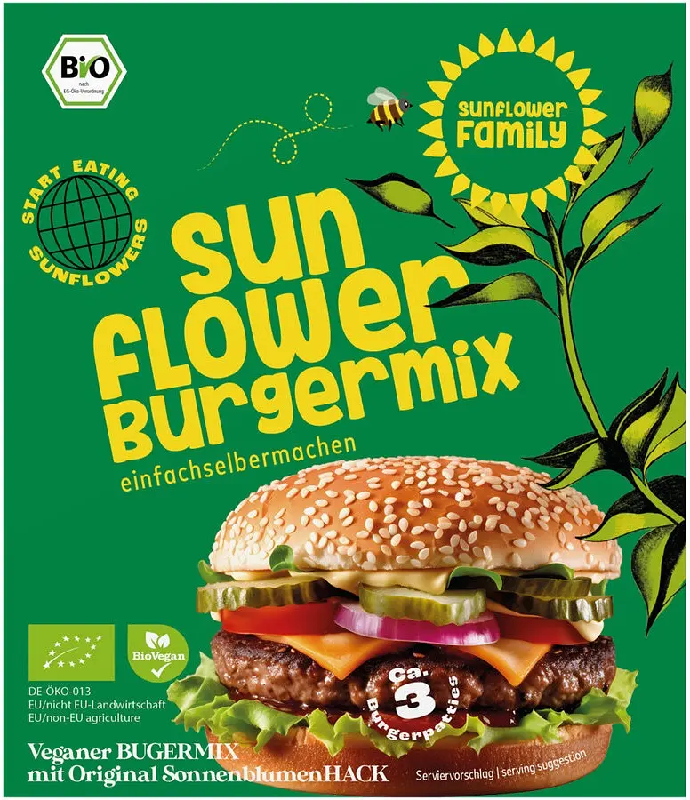 Sunflower Burger Mix Organic
