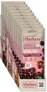 Geröstete Kichererbsen Dark Chocolate, 35 g