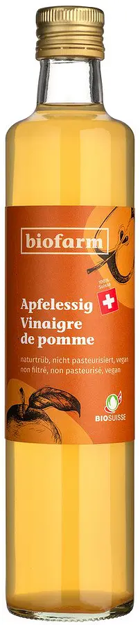 Essig Apfelessig Vegan Bio