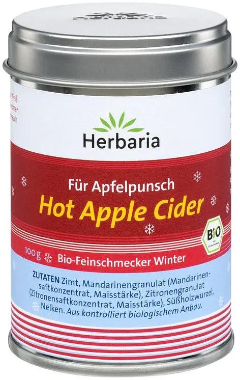 Hot Apple Cider Apfelpunsch-Gewürz Bio